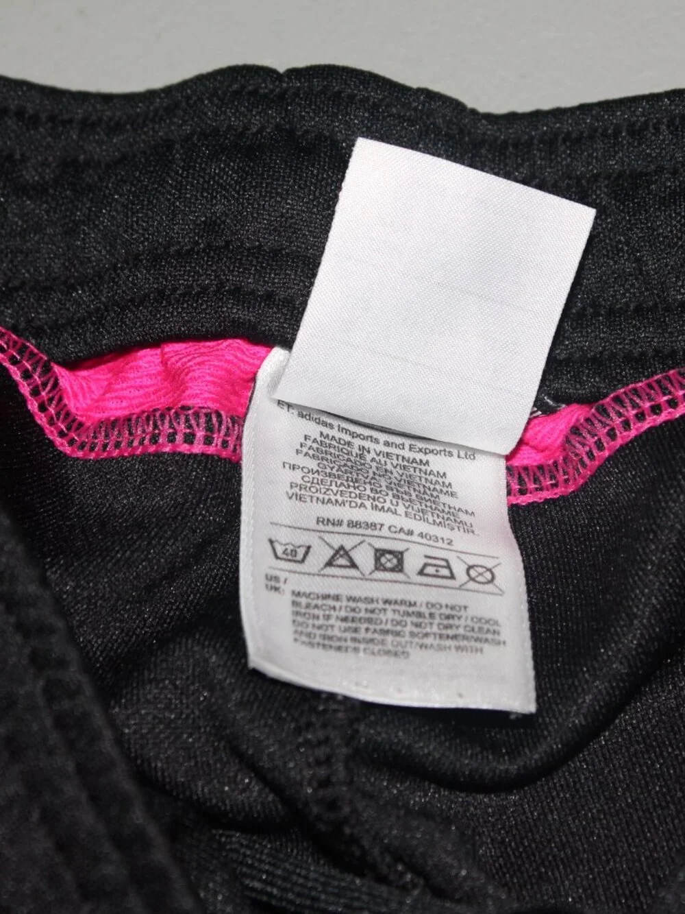 Black Adidas Sweat Pants Size Medium - Picture 3 of 5